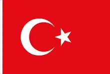 Map showing the location of Turkey